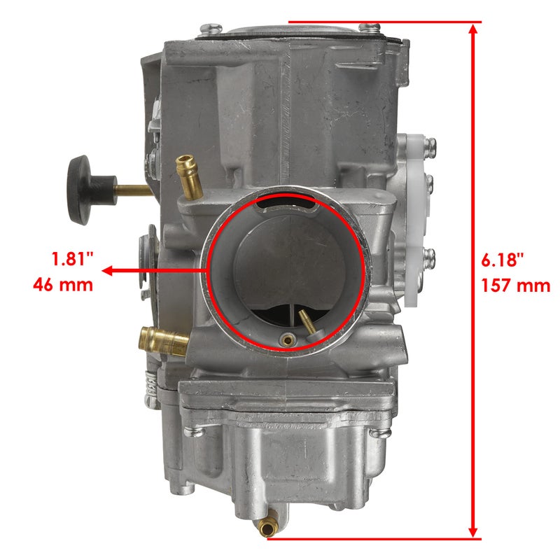 Caltric Carburetor Compatible with Yamaha Warrior 350 Yfm350 Yfm-350 1999-2004 - Image 3